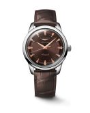 Longines Conquest Heritage 40 Stainless Steel / Brown (L1.650.4.62.2)