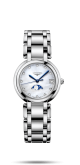 Longines PrimaLuna 30.5 Quartz Moonphase Stainless Steel / MOP-Diamond / Bracelet (L8.115.4.87.6)