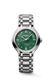 Longines PrimaLuna 34 Automatic Stainless Steel / Green MOP / Bracelet (L8.124.4.07.6)