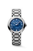 Longines PrimaLuna 34 Automatic Stainless Steel / Blue MOP / Bracelet (L8.124.4.97.6)