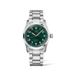 Longines Spirit Automatic 42 Stainless Steel / Green / Bracelet (L3.811.4.09.6)