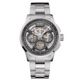 Mido Multifort Chronograph Skeleton Stasinless Steel / Black / Bracelet (Skelettiertes)