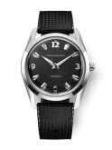 Nivada Grenchen Antarctic 35 Black - White Luminova / Stainless Steel / Tropic (35002M01)