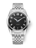 Nivada Grenchen Antarctic 35 Black - White Luminova / Stainless Steel / Beads of Rice (35002M04)