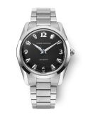 Nivada Grenchen Antarctic 35 Black - White Luminova / Stainless Steel / Flat Link (35002M20)