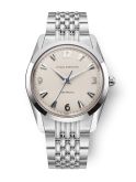 Nivada Grenchen Antarctic 35 Eggshell - White Luminova / Stainless Steel / Beads of Rice (35004M04)
