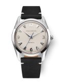 Nivada Grenchen Antarctic 35 Eggshell - White Luminova / Stainless Steel / Black - White (35004M15)