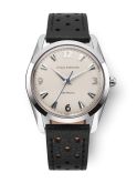 Nivada Grenchen Antarctic 35 Eggshell - White Luminova / Stainless Steel / Black Racing (35004M40)