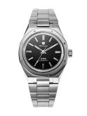 Nivada Grenchen F77 Stainless Steel / Black / Bracelet (68000A77)