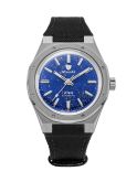 Nivada Grenchen F77 Titanium / Lapis Lazuli / Velcro (68017A77-BC)