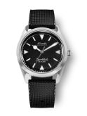 Nivada Grenchen Super Antarctic Black - White Luminova / Stainless Steel / Tropic (32025A01)