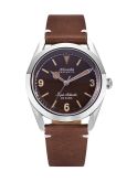 Nivada Grenchen Super Antarctic 3.6.9. Tropical / Stainless Steel / Brown - White (32031A14)