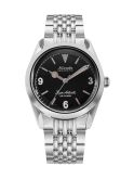 Nivada Grenchen Super Antarctic 3.6.9. Black / Stainless Steel / Beads of Rice (32032A04)