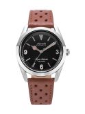 Nivada Grenchen Super Antarctic 3.6.9. Black / Stainless Steel / Brown Racing (32032A23)