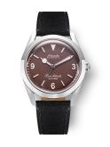 Nivada Grenchen Super Antarctic 3.6.9. Brown - White Luminous / Stainless Steel / Black (32040A17)