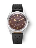 Nivada Grenchen Super Antarctic 3.6.9. Brown - Beige Luminous / Stainless Steel / Black Racing (32041A10)
