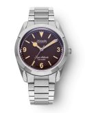 Nivada Grenchen Super Antarctic 3.6.9. Brown - Beige Luminous / Stainless Steel / Flat Link (32041A20)