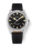 Nivada Grenchen Super Antarctic 35 Black - Beige Luminova / Stainless Steel / Black (35013M17)