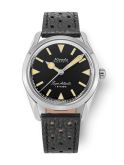 Nivada Grenchen Super Antarctic 35 Black - Beige Luminova / Stainless Steel / Black Racing (35013M40)