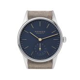 Nomos Glashütte Orion 33 Nachtblau Glasboden (329)