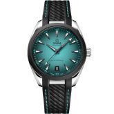 Seamaster Aqua Terra 150M Master Chronometer 41 Stainless Steel - Ceramic / Turquoise / Rubber (220.32.41.21.03.001)