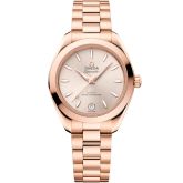 Omega Seamaster Aqua Terra 150M Master Co-Axial 30 Sedna Gold / Linen / Bracelet (220.50.30.20.09.001)