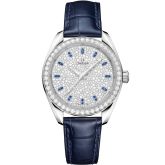 Omega Seamaster Aqua Terra 150M Master Chronometer 34 Canopus Gold - Diamond / Snow Sapphire / Alligator (220.58.34.20.99.007)