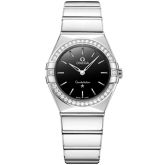 Omega Constellation 28 Quartz Stainless Steel -Diamond / Black (131.15.28.60.01.001)