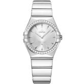 Omega Constellation 28 Quartz Stainless Steel - Diamond / Silver (131.15.28.60.02.001)
