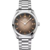 Omega Railmaster Omega Co-Axial Master Chronometer Small Seconds 38 Stainless Steel / Beige Gradient / Bracelet (235.10.38.20.13.001)