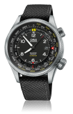 Oris Big Crown ProPilot Altimeter Meter / Black Textile (01 733 7705 4164-Set 5 23 15FC)