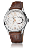 Oris Calibre 113 Steel / Silver / Brown Croc (01 113 7738 4031-Set 1 23 83FC)