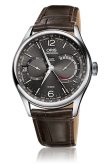 Oris Calibre 113 Steel / Anthracite / Brown Croc (01 113 7738 4063-Set 1 23 73FC)