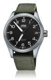 Oris Big Crown ProPilot Date Black / Green Textile (01 751 7697 4164-07 5 20 14FC)