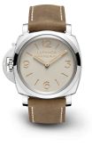Panerai Luminor 1950 Left-Handed 47 3 Days Stainless Steel / Beige (PAM01075)