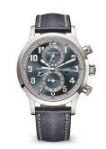 Patek Philippe Calatrava Pilot Travel Time Chronograph White Gold / Grey (5924G-001)