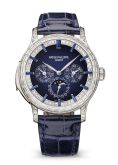 Patek Philippe Minute Repeater Perpetual Calendar Haute Joaillerie 5374 Platinum / Blue (5374/300P-001)