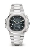 Patek Philippe Nautilus Travel Time Stainless Steel / Blue (5990/1A-011)
