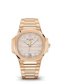 Patek Philippe Nautilus 7118 Rose Gold / Silver (7118/1R-001)