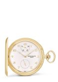 Patek Philippe Pocket Watch Savonette Power Reserve Yellow Gold / Silver (983J-001)