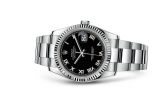Rolex Datejust 36 Roman Numeral Black Dial Watch 116234-0146