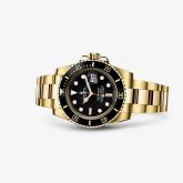 Rolex 116618ln-0001 : Submariner Date Yellow Gold / Black » WatchBase