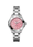 TAG Heuer Aquaracer Professional 200 Solargraph 34 Stainless Steel / Pink - Diamond (WBP1318.BA0005)