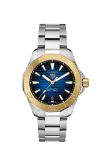 TAG Heuer Aquaracer Professional 200 40 Automatic Stainless Steel - Yellow Gold / Blue / Bracelet (WBP2150.BA0627)