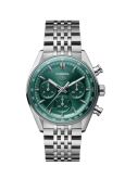 TAG Heuer Carrera Chronograph Glass Box 41 Stainless Steel / Teal Green (CBS2115.BA0053)