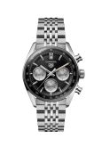 TAG Heuer Carrera Chronograph Glass Box Stainless Steel / Black / Bracelet (CBS2210.BA0048)