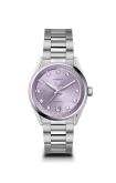 TAG Heuer Carrera Date 36 Stainless Steel / Lilac - Diamond (WBN2319.BA0001)
