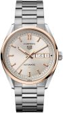 TAG Heuer Carrera Day Date Stainless Steel - Red Gold / Champagne / Bracelet (WDA2150.BA0043)