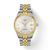 Tissot Ballade 39 Powermatic 80 Stainless Steel - Yellow Gold / Silver / Bracelet (T156.408.22.033.00)