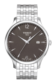 Tissot Tradition Quartz 42 Stainless Steel / Grey / Bracelet (T063.610.11.067.00)